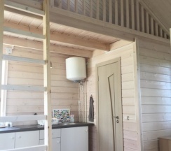 Коттедж с красивым видом из окна в Ежевика