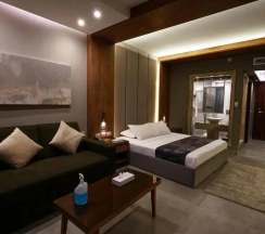 Двухместный номер Deluxe with side sea view (двуспальная кровать) в Отель Ali Baba Palace