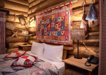 Номер стандарт Кенос с 1 двуспальной кроватью ( корпус Деревянный Этноотель ) в Бобровая долина