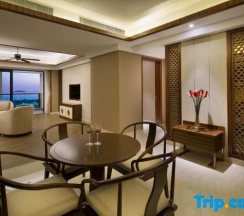 Люкс Superior с 2 комнатами с видом на море в Jinghai Hotel & Resort