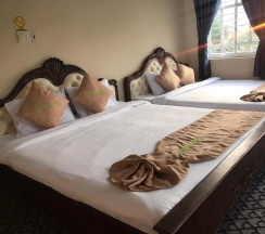 Семейный люкс с балконом в Mui Ne Alena Bungalow Hotel