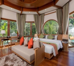 Двухместный номер Pool Luxury Grand с балконом 2 отдельные кровати в Krabi Resort Ao Nang