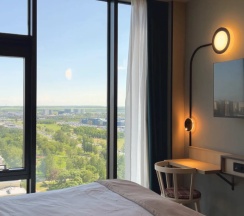 Двухместный номер Superior с красивым видом из окна двуспальная кровать в ЛунаПулково