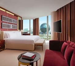 Люкс Presidential в Hilton Astana