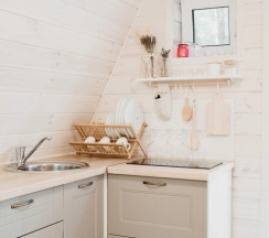 Дом №5 с панорамным видом в Deep Lake House