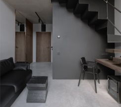 Двухуровневый люкс (вид на горы) в Moon2