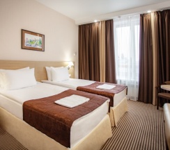 Двухместный с раздельными кроватями в Bishotel