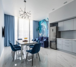 Апартаменты Premium с 2 комнатами с видом на море в Комплекс апартаментов "Apartments Premium" (второй корпус)