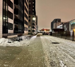 Апартаменты-студио в ЖК "ArtLine" (метро Старая деревня 5 мин.пешком) в Rauktis apartments