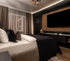 1-комнатные апартаменты люкс Октябрьская 57 в Апартаменты Fishing Vilagge Luxe (Рыбная деревня Люкс) на улице Октябрьская 57