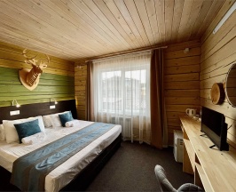 Стандартный двухместный номер в BaikalWood Hotel&SPA