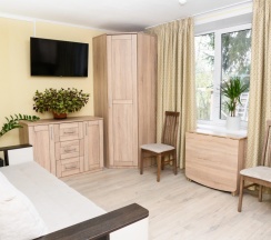 Двухместный номер Superior с 2 комнатами рядом с пляжем двуспальная кровать в Пятницкий плёс