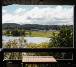 Ягодный домик с террасой в Ягодная Деревня