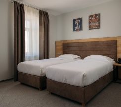 Улучшенный номер с двумя кроватями в Turris Hotel Tverskaya