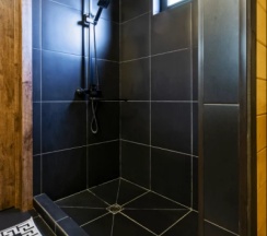 Aframe Luxe Black | Банный чан на территории в Берёзовая роща