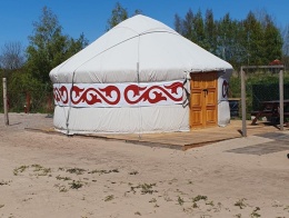 Глэмпинг Yurta lux39 в Янтарном