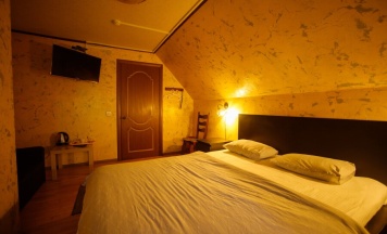 Стандартный двухместный номер с 1 кроватью Мансарда Browny в Night train motel