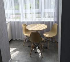 1-комнатные апартаменты, 35.5 м², 1 этаж в Олимпия Запад