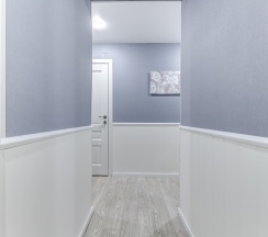 Двухместная комната с 1 кроватью и собственной ванной комнатой в МК Распутина