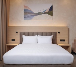 Номер делюкс стандарт в AurA City Hotel