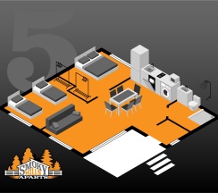 Дом № 5 Без животных в Smoky hills
