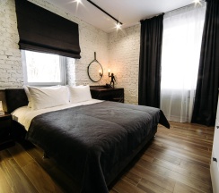 Апартаменты Deluxe с 2 комнатами с видом на город в City apartments-deluxe room