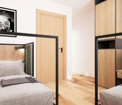 Двухместный номер Standard 2 отдельные кровати в Atakent Hostel