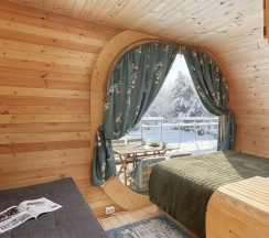 Капсула с видом на Оку в Гуляй-город