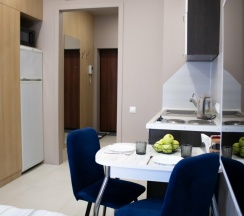 студия стандарт с видом на город для 1-2 гостей (центр, ул. Сакко, 24, "Vivaldi"), 406 в Viva aparts