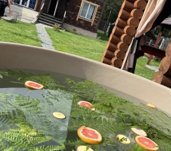 Коттедж с камином в Райская усадьба