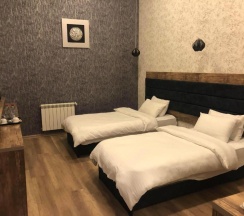 Двухместный номер Standard с видом на город 2 отдельные кровати в Royal Palace Hotel Baku