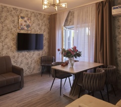 4-местные 1-комнатные апартаменты улучшенные с 1 двуспальной кроватью в Рекаоблака