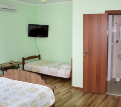 Трёхместный номер Standard с балконом и с красивым видом из окна в Гостевой дом