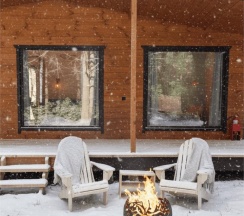 Шале в лесу в Точка Немо