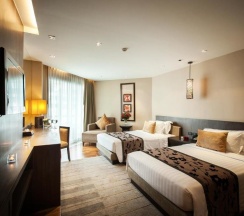 Двухместный номер Deluxe с видом на море 2 отдельные кровати в A-One Pattaya Beach Resort