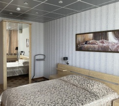 Номер люкс с 1 двуспальной кроватью (402, 503,507,508,609) в Гармония