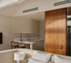 Элитные апартаменты с панорамным боковым  видом на море в Tesera Apart-Hotel&SPA