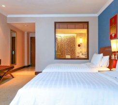 Двухместный номер Club 2 отдельные кровати в Отель Hyatt Regency Bangkok Suvarnabhumi Airport