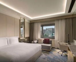 Двухместный номер Deluxe двуспальная кровать в Kempinski Hotel Beijing Yansha Center