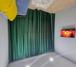 Двухместные апартаменты двуспальная кровать в Art House