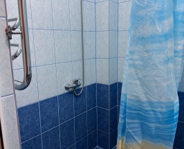 Трехместный номер с 3 односпальными кроватями с видом на горы в Аист