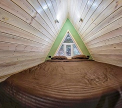 A-frame в сосновом лесу №2 в A-Frame в сосновом лесу