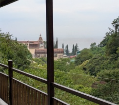 Двухместный Люкс на 3-ем этаже с балконом и видом на море в Агава