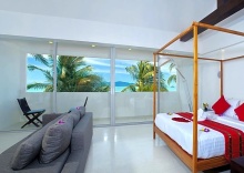 Двухместный люкс Premier Пентхаус beachfront двуспальная кровать в Baan Bophut Beach Hotel Samui