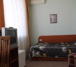 Номер стандарт с 2 односпальными кроватями (с завтраком) в Омичка