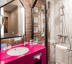 Номер стандарт с 2 односпальными кроватями, вид на город в Mercure