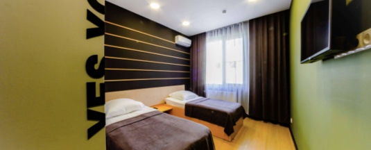 Двухместный номер без сан узла в AFT Hotel