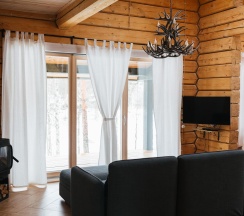 Коттедж премиум (Зелёный дом) в Forrest Lodge Karelia