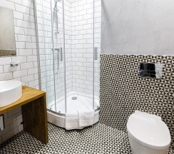 Улучшенный комфортный номер на мансардном этаже в Key hotel