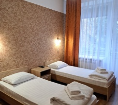 Стандартный номер с 2 односпальными кроватями в Лесные Дали